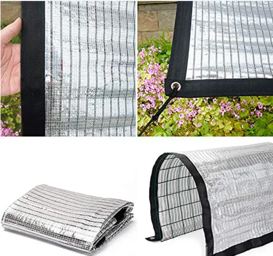 UV Resistant Privacy Screen Agriculture Greenhouse Shade Net Aluminum Shade Net