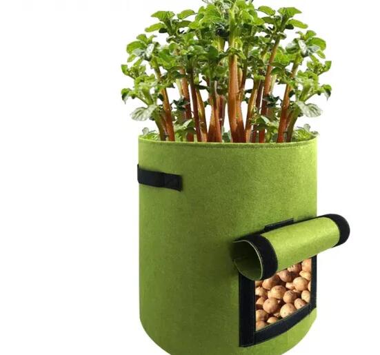 Honest Hydroponic Manufacturer Non Woven Fabric Plant Flower Grow Pot Bags