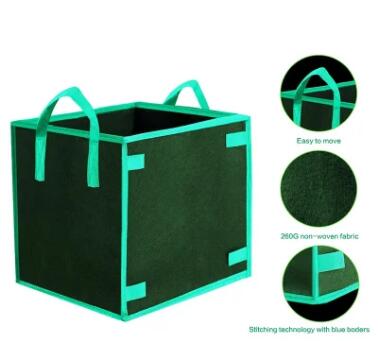 UV Resistants Stand up Square PE Plant Nursery Grow Bags